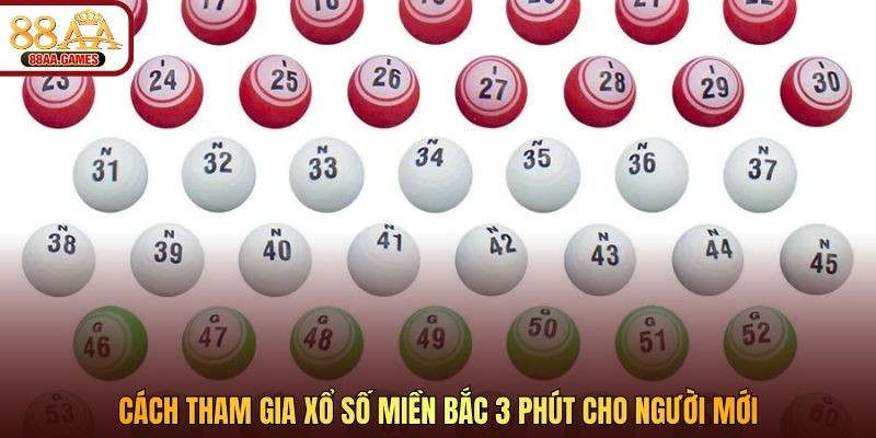 Cách tham gia xổ số miền Bắc 3 phút cho người mới